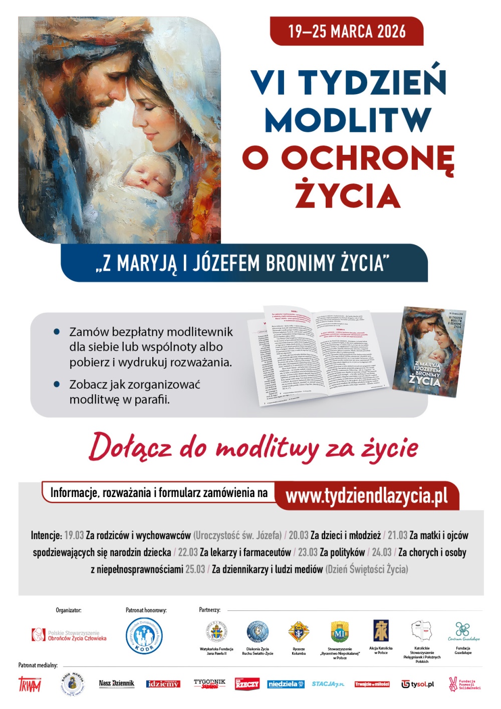 VI Tydzień Modlitw o Ochronę Życia (2026)