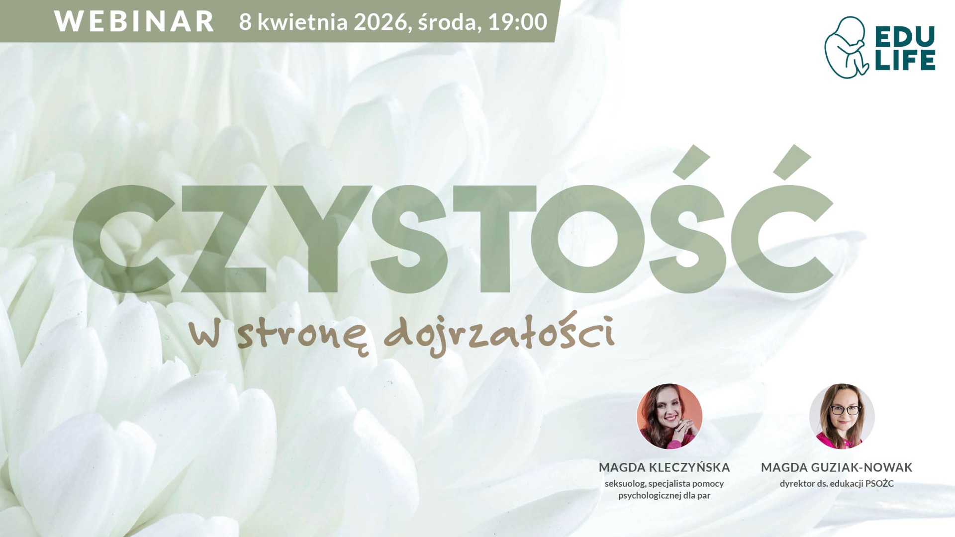 Webinar – Czystość. W stronę dojrzałości